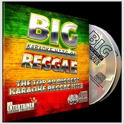 £12.95 • Buy Mr Entertainer Big Karaoke Hits Of Reggae  - 40 Backing Tracks 2 CD+G/CDG Discs