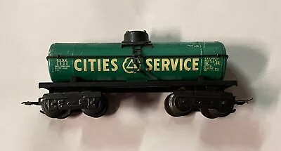 Marx 8 Wheeled  Tin  Cities Service Tanker Car  - Very Very Good Condition • $22