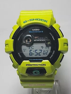 Casio G-Shock GWX-8900C-3 3278 G-lide Lime Green Touch Solar • $170