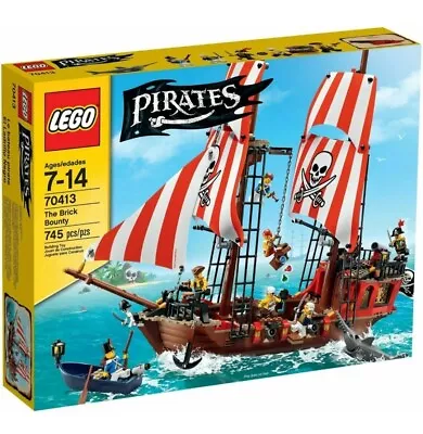 *BRAND NEW* Lego 70413 The Brick Bounty Pirates Ship Rare & Retired Set X 1  • $650