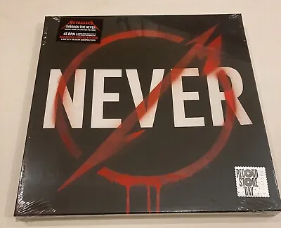  metallica Through The Never Soundtrack Limited Edition 4 Lp Black Vinyl New • $130