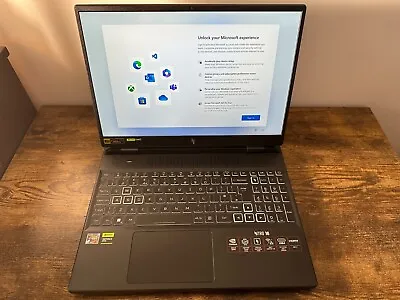 Acer Nitro 16 Gaming Laptop - 16  QHD 1TB SSD  RTX 4060 AMD Ryzen 7 16GB • £940