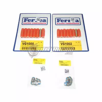 Ferrea Bronze Valve Guides & Seals Set For Honda Acura K20 K20A K20A2 K20A3 K20Z • $148.99