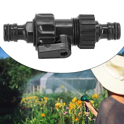 Garden Hose Pipe Inline Tap 1/2  Shut Off Valve Fitting Connector For Irrigation • £4.38