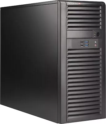 Supermicro CSE-732D4-668B Mid-Tower 2x5.25 External 4x3.5  Internal Black Case • $356.58