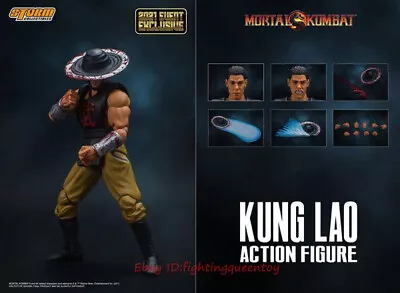 Storm Toys Mortal Kombat Kung Lao 2021 Exclusive Ver. 1/12 Action Figure INSTOCK • $199.99