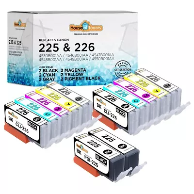 12pk PGI-225 CLI-226 Ink For Canon PIXMA MG6120 MG6220 MG8120 MG8220 W/ GRAY • $14.50