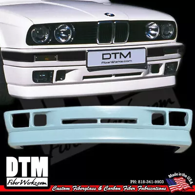 DTM BMW E30 88-92 Brytn Front Bumper Apron Fiberglass Fits 325i Cab MADE IN USA • $650