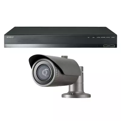 Samsung 4MP Network HD 1080p 8 Bullet Camera's & 8 CH NVR PoE 2TB CCTV Package • £1779.75