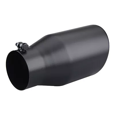 4  Inlet 6  Outlet 12inch Long Truck Diesel Bolt On Exhaust Tip Stainless Steel • $41