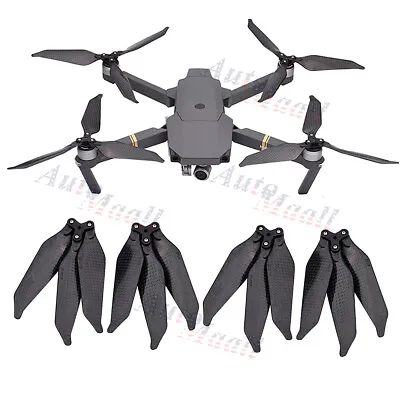 Carbon Fiber 3-Blades Propellers 8331 Foldable For DJI Mavic Pro & Pro Platinum • $23.99