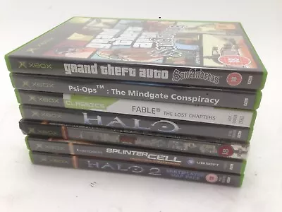 Original Xbox Games GTA San Andreas Fable Lost Chapters Doom Halo 1 & 2 Psi-Ops • £9.99