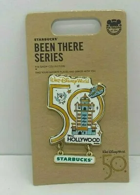 $24.95 • Buy 50th Starbucks Pin Collection Been There Series Disney World Hollywood Studios