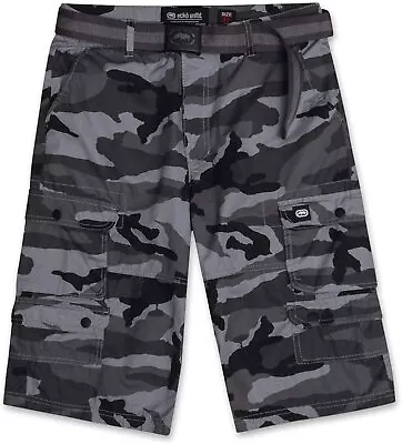 Cargo Shorts For Men - Mens And Big And Tall Twill Cargo Shorts With Belt - ECKO • $24.99