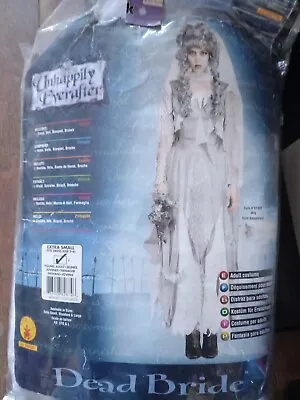 Dead Halloween Bride Fancydress Costume Size 2-6 • £13