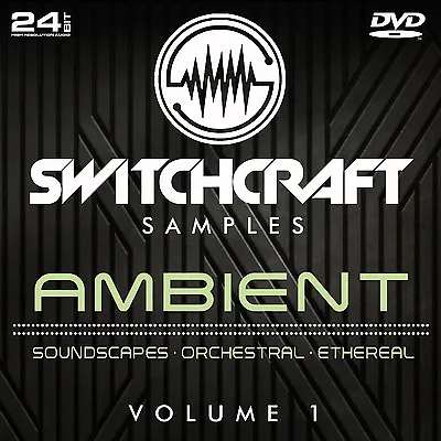 Ambient Vol 1 - 24bit Wav Studio / Music Production Samples - Dvd • £4.99