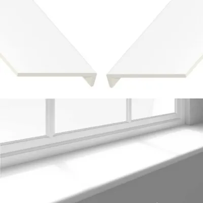 Window Sill Cover Board Plastic UPVC  Window Cill Capping 9mm Thick X 1m Long • £9.95