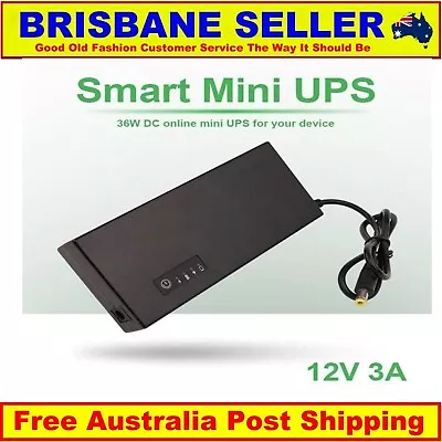 12v 3A BATTERY BACKUP NBN PHONES MODEMS ROUTER EFTPOS LITHIUM RECHARGEABLE NEW • $44.99