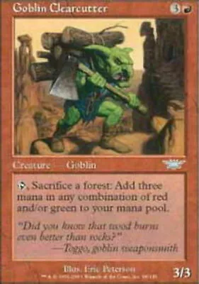 Goblin Clearcutter - Magic The Gathering - Legions - MTG • £0.99