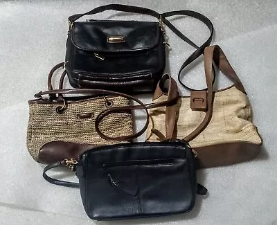 Handbag Lot 4 Designer Purses Etienne Aigner Cabin Creek Carlo D'Santi + Charm • $12