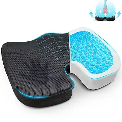 EcoNour Gel Seat Cushion For Pressure Relief | Office Chair Cushion For Sciat... • $25.99