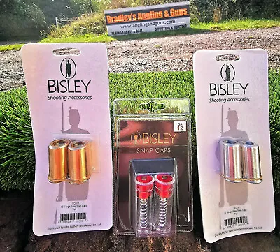 Bisley Shotgun Snap Caps Brass Alloy Plastic Aluminium 12g 16g 20g 410g • £6.99