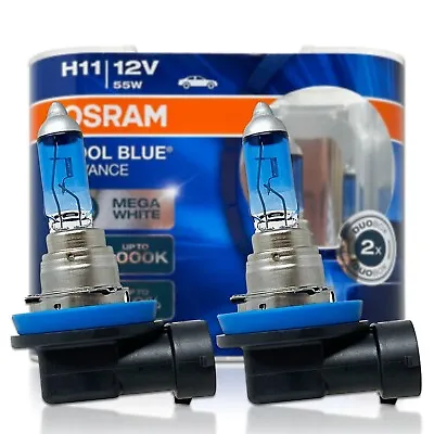 Osram H11 Cool Blue Advance Headlight Halogen Bulbs | 62211CBA | Pack Of 2 • $37.99