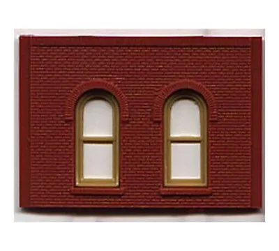 HO DPM 1 Story Arch Window Wall (4) • $11.95