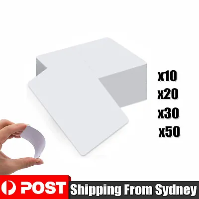 10-50Pcs NTAG215 NFC White PVC Card Tag For TagMo Forum Switch Type 2 Tags Chip • $5.94