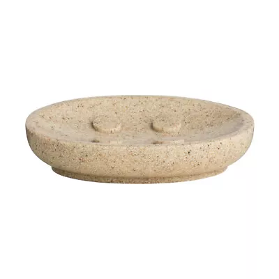 Canyon Polyresin Soap Dish Holder Natural Stone Effect Bathroom Accessories • £9.95