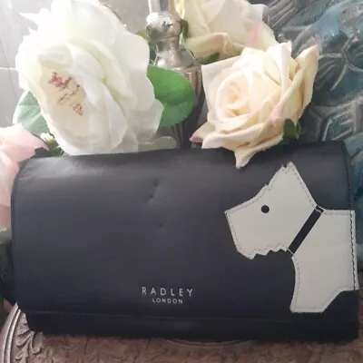 Radley Black Leather Purse Very Good Condition Great Price  • £25