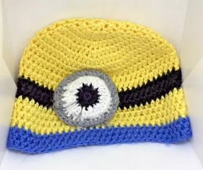 Despicable Me Minion Knitted Hat • $15