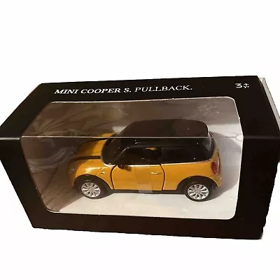 Mini Cooper S Pullback Toy Orange • £5