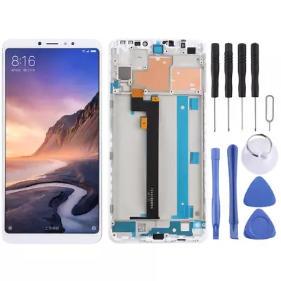 TFT LCD Screen For Xiaomi Mi Max 3 Digitizer Full Assembly With Frame(White) • $92.39