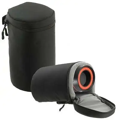 Navitech Black Camera Lens Case For Canon EF 24-70mm F/2.8L II USM Lens • $29.93