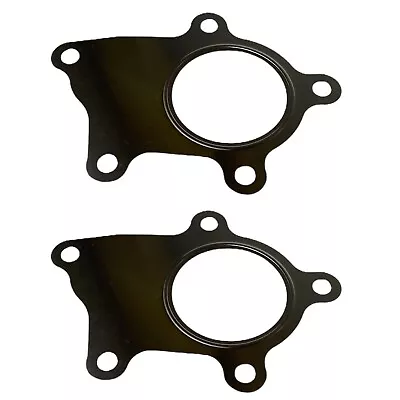 2 PCS T3 T4 5 Bolt Stainless Steel Turbo Discharge Gasket Flange For A/R.63 • $9.99