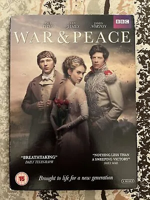 War & Peace Complete Series DVD *COSTUME DRAMA AT ITS MOST LAVISH* Reg 2 UK • £5.99