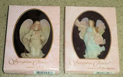 Seraphim Angels Ornaments  Hope  &  Iris  78126 & 69823  • $21.95