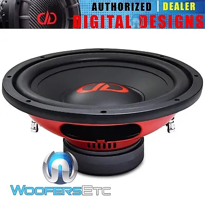 DD AUDIO SW12a-D2 12  SUB WOOFER 600W DUAL 2-OHM CAR SUBWOOFER BASS SPEAKER NEW • $119