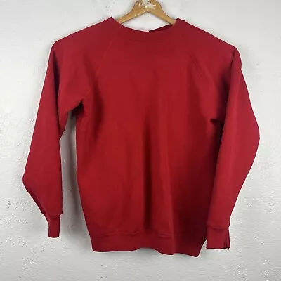 Vintage Discus Athletic Sweatshirt Mens XL Red Blank Heavyweight Retro • $24.95