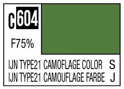 Mr Hobby Mr. Color C604 IJN Type21 Camouflage Color (Japanese Warship) - 10ml • $6.49