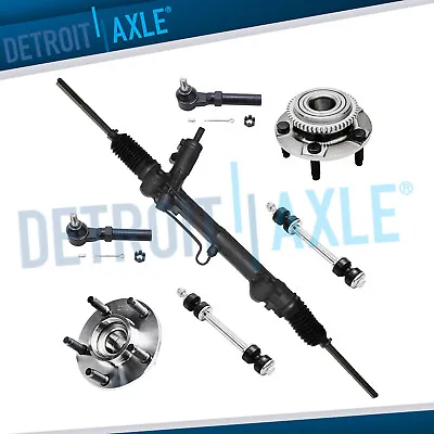 Rack And Pinion Wheel Bearing Hub Tie Rods Sway Bar For 1994 - 2004 Ford Mustang • $240.49