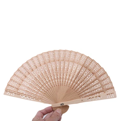 £3.36 • Buy Mini Fan Folding Hand Fan Decoration Bamboo Wedding Chinese Style Wooden Fan LA