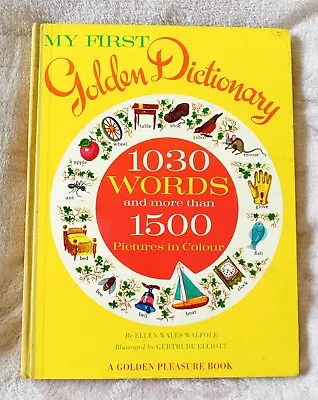 £7 • Buy My First Golden Dictionary 1967