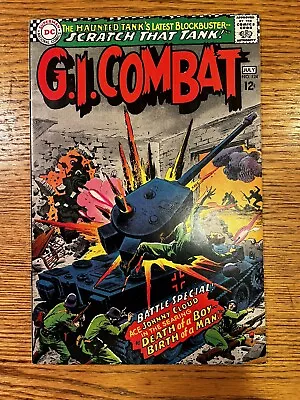GI Combat 124; Heath Cvr/art; Novick Art; W/OW Pages; F/VF 7.0 • $4.50