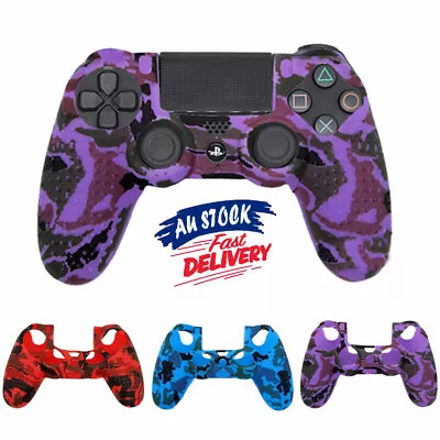 $10.85 • Buy PS4 Controller Cover Silicone AU Case Skin For Playstation 4 Grip