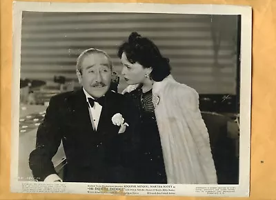 Vintage 8x10 Glossy Photo Of Adolphe Menjou & Pola Negri  Hi Diddle Diddle  1943 • $5.95