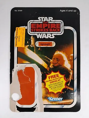 1980 Kenner Star Wars Empire Strikes Back Ugnaught Figure 41 Card Back Survival • $19.99