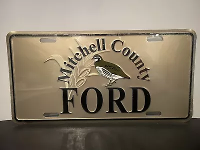 Mitchell County Ford Dealership Booster License Plate Camilla Georgia Quail Hunt • $49.99