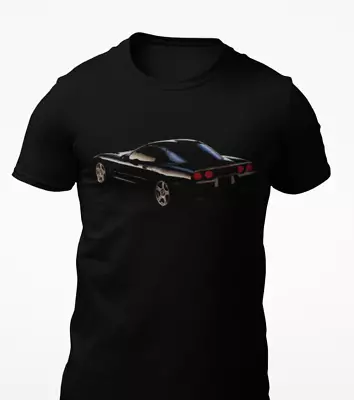 Black Corvette C5 Short-Sleeve Unisex T-Shirt • $26.89